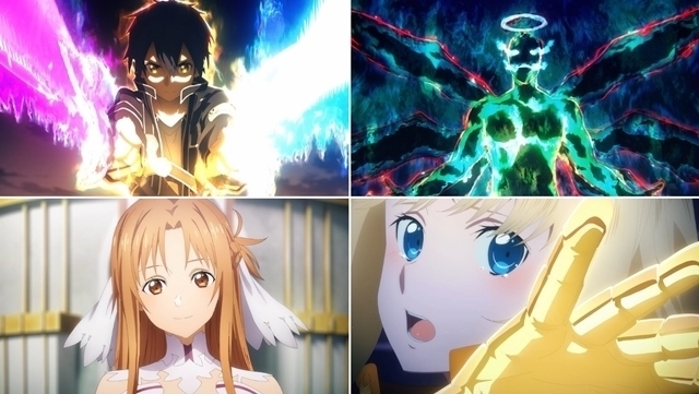 Sword Art Online Alicization War Of Underworld 2nd Cool Episode Preceding Cut Release Of Sword Of The Night Sky With Gabriel Who Has Transformed Into A Bizarre Figure With A Sword